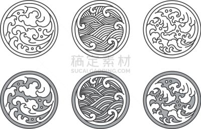 波浪,日本,线条,泰国,华丽的,传统,商务,寿司,布置