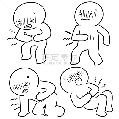人,胃疼,男孩,身体受伤,男人,综合病症,图像,布置,生病