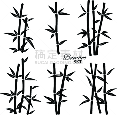 计算机图标,竹,式样,黑色,化学元素周期表,热带气候,简单,模板,品牌名称,中国