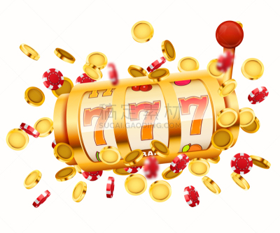 黄金,老虎机,商务,电子邮件,布告栏,分离着色,黄色,获胜,飞