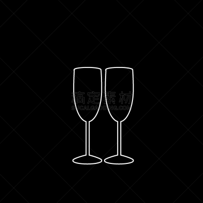 伴侣,白色,轮廓,计算机图标,香槟杯,饮料,含酒精饮料,直的,葡萄酒杯,品牌名称