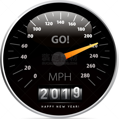 2019,汽车,速度计,日历,创造力,下一个,明信片,商务,闪亮的