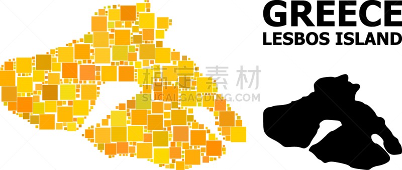 黄金,式样,莱斯博斯岛,正方形,一个物体,几何形状,长方形,黄色,概念