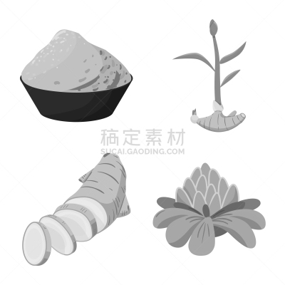 分离着色,标志,香料,成分,一个物体,粉色,灰色,绿色,堆,收集