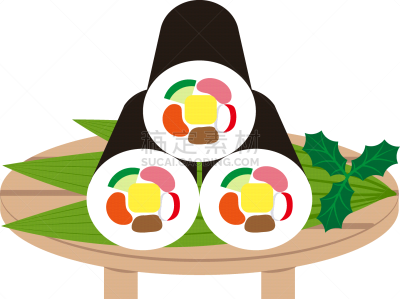 节分,传统,事件,寿司,寿司卷,日本食品,食品,米,紫菜,二月