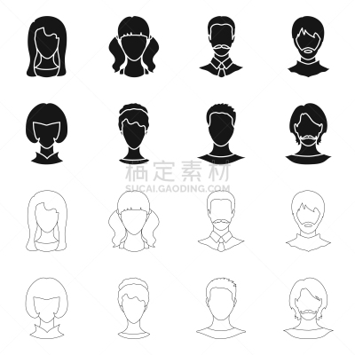 专业人员,照片,分离着色,图标,人造物,肖像,女人,头发,发型,金色头发