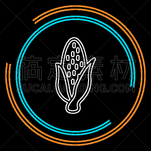 甜玉米,分离着色,农业,蔬菜,谷物,清新,食品,植物群,成分,农场