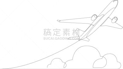 线条画,分离着色,数字1,一个物体,旅途,商务,摆拍,商务旅行,直的,抵达