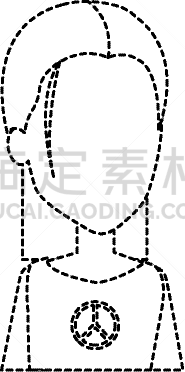 女人,性格,嬉皮士,头像,可爱的,图像,自然美,头发,爱,复古