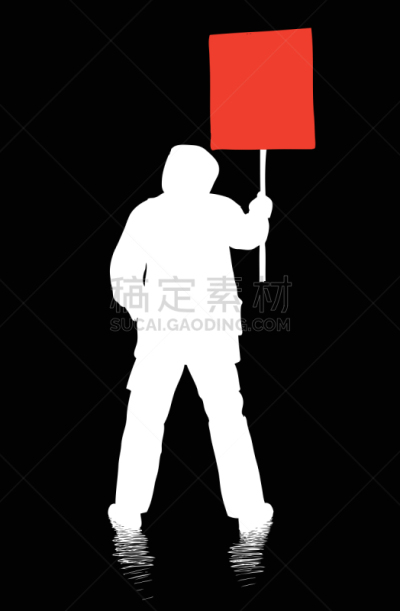 男人,图像,矢量,剪影,站