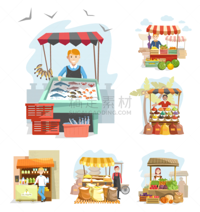 农场,货亭,货摊,小贩,农业,蔬菜,清新,多样,香料,食品