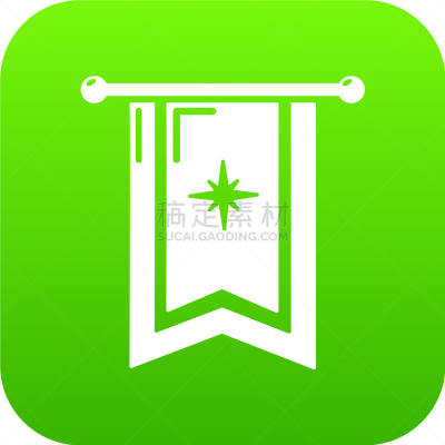 绿色,计算机图标,侍从,分离着色,白色,纺织品