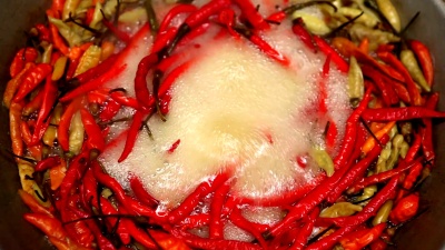 油炸辣椒