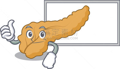 厚木板,性格,卡通,胰腺,翘起大拇指,生物学,可爱的,健康保健,人