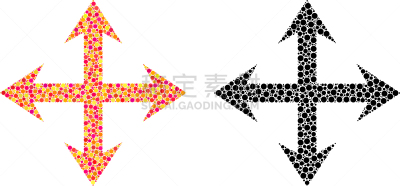 斑点,箭头符号,计算机图标,一个物体,不规则的,图像,中心,休闲装,光标,生长