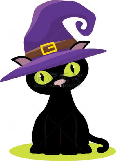 猫,漫画,创造力,秘密,华丽的,传统,请柬,十月,设计