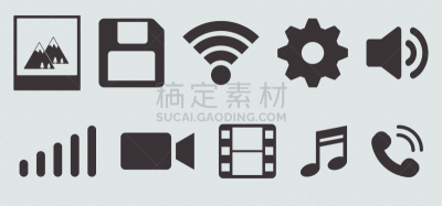 传媒,互联网,计算机,计算机图标,扁平化设计,影片,线条,爱抚