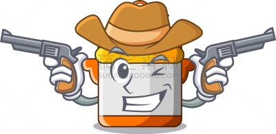 炊具,牛仔,性格,动画片,现代,可爱的,热,绳子,食品,烹调