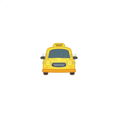 汽车,分离着色,矢量,绘画插图,出租车,计算机图标,表情符号,网络表情,一个物体,背景分离