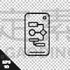 绘画插图,电子人,符号,矢量,计算机图标,背景聚焦,黑色,线条,计划书,收集