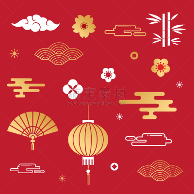 华丽的,传统,壁纸,模板,传统节日,动物,春天,问候,花