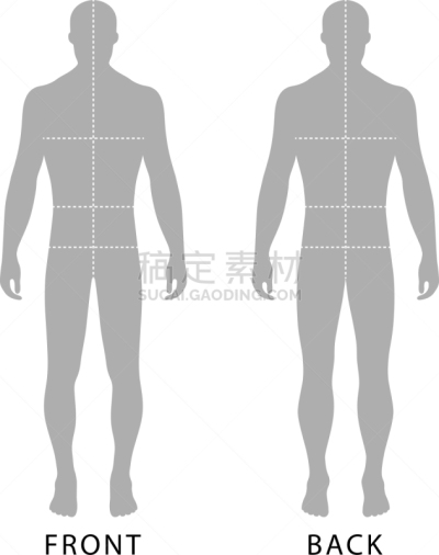 模板,时尚,稳定,男孩,腰部,外衣,人,男人,剪影