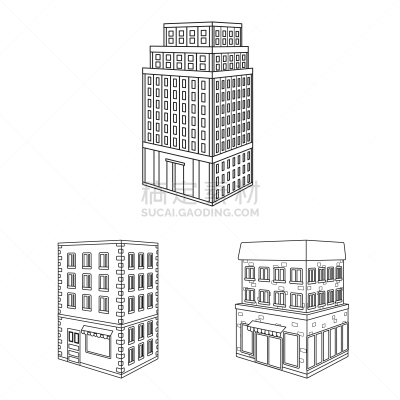 公寓,标志,住房,商务,图书馆,现代,建筑业,餐馆,警官