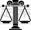 标志,黑色,计算机图标,商务,法官,平衡