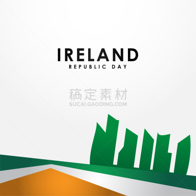 爱尔兰,矢量,美国国庆日,背景聚焦,设计