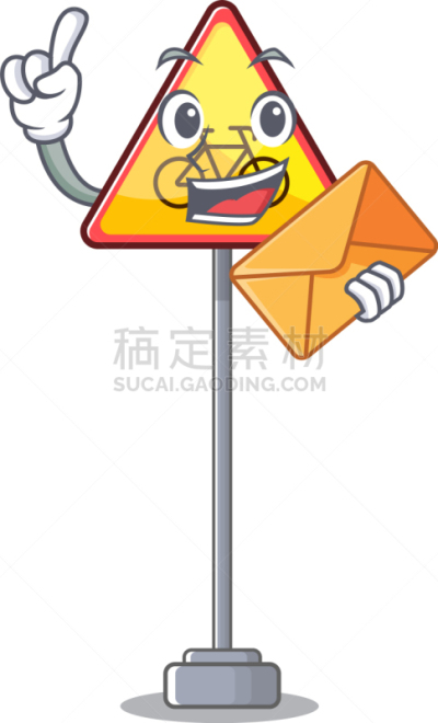 信封,性格,吉祥物,骑自行车,不,分离着色,可爱的,脚踏车,安全的,交通