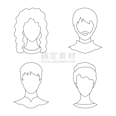 专业人员,照片,计算机图标,肖像,女人,头发,发型,金色头发,棕色头发,发型屋