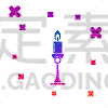 烛台,分离着色,蜡烛,彩色图片,图标,华丽的,热,周年纪念,浪漫,烛光