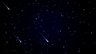 流星雨和星空