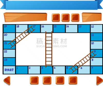 白色,蓝色,翘起大拇指,空白的,厚木板,木制,图像,矢量,分离着色,棋盘游戏