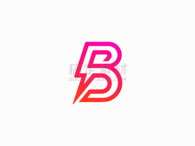 英文字母b,品牌名称,雷雨,矢量,图标,式样,能源,标志,涡轮发动机,几何形状