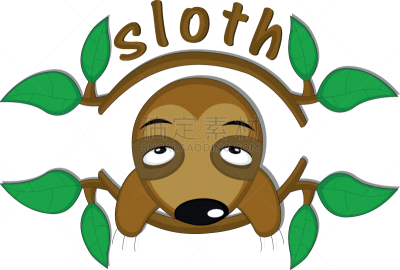 a sloth on a branch