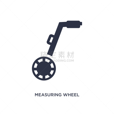 测距轮,白色背景,简单,计算机图标,商务,专业人员,平视角,计量器,测量工具,准确