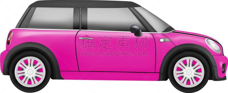 白色,汽车,小的,英文字母B,模型,分离着色,矢量,粉饼,运动,写实