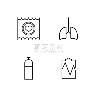 轮廓,健康保健,简单,符号,护士,人,白色,乳胶,布置