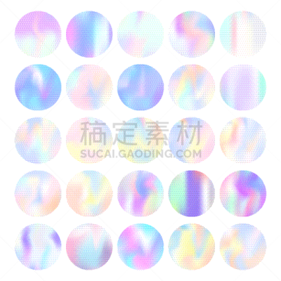 全息图,抽象背景,形状,圆形,荧光色,紫色,粉色,蓝色,材料,布置