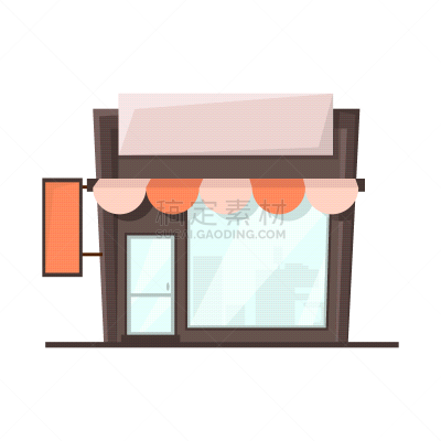 商店,图标集,玻璃,分离着色,商务,建筑外部,食品杂货,图像,收集,设计