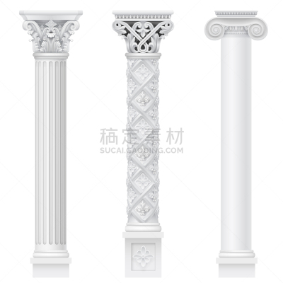 柱子,古典风格,白色,技术,图像,巴洛克风格,文艺复兴,建筑业,古董,布置