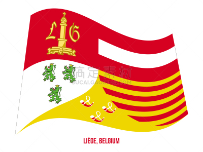 比利时,列日,绘画插图,矢量,白色背景,自由,环境,天气,杆,狂怒的