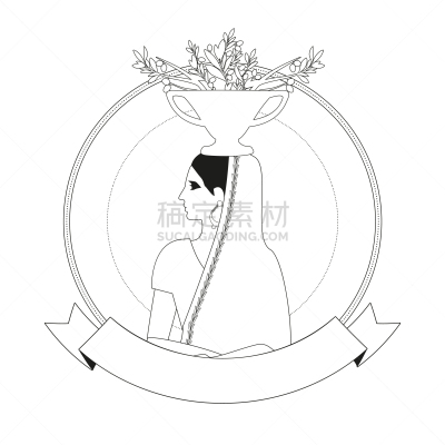女人,高雅,古希腊,衣服,天秤座,克里特岛,平衡,希腊,香水,餐馆