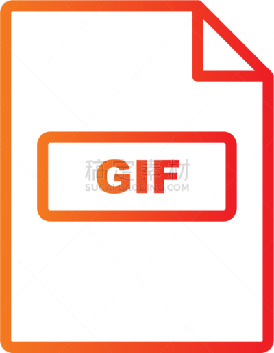 GIF动图,计算机图标,轮廓,矢量,符号,文档,直的,图像,标志,设计