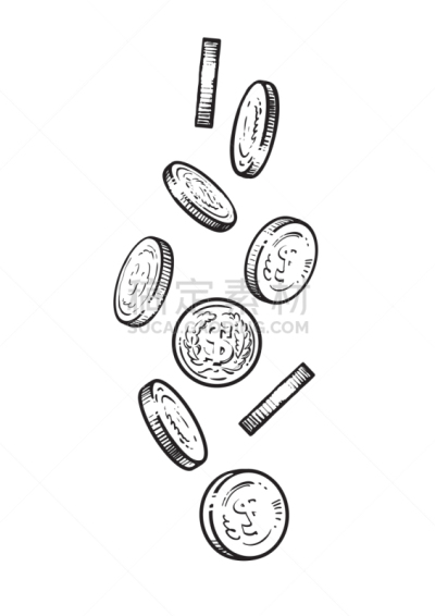 草图,分离着色,银行业,白色,商务,闪亮的,金属,落下,收集