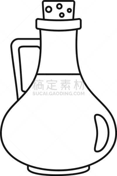 瓶子,轮廓,计算机图标,橄榄油,生物学,蔬菜,食品,向日葵,烹调