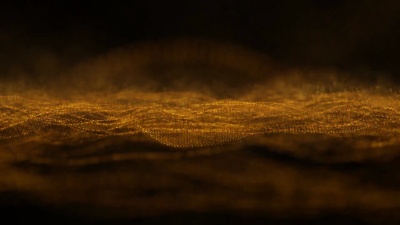 抽象粒子背景，循环
