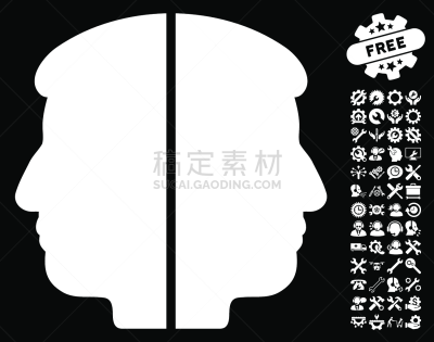 工具,人的脸部,计算机图标,设计元素,矢量,顾客,人,白色背景,杰纳斯,奖励