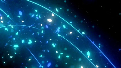 光之曲线和樱花花瓣